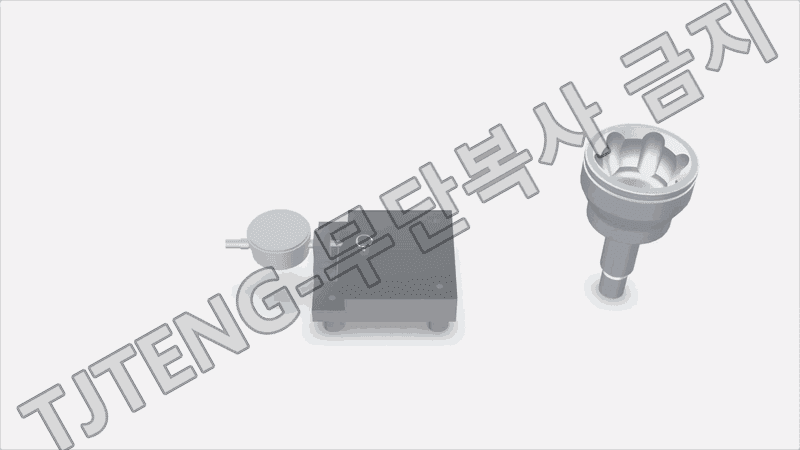 (외륜) 트랙기준 외경동심도 측정기 — TJTENG 정밀 측정기 제품 사진